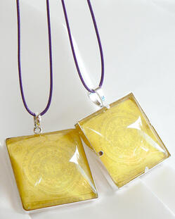 Shiva Bio-field Protection Pendant - sterling silver or chrome plated