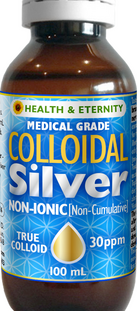 True (Medical Grade) Non-Ionic Colloidal Silver 100ml